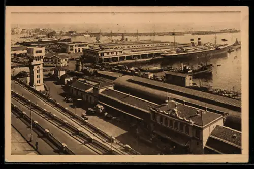 AK Alger, La Gare Maritime