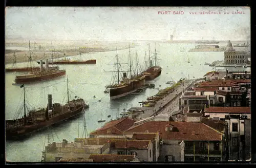 AK Port Said, Vue générale du Canal