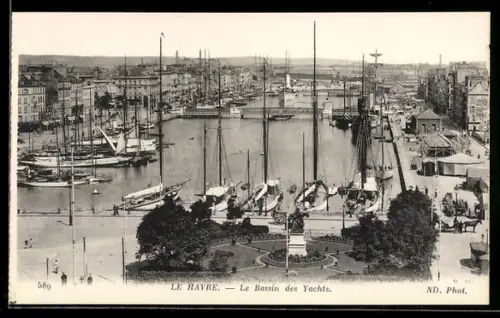AK Le Havre, Le Bassin des Yachts, Hafen