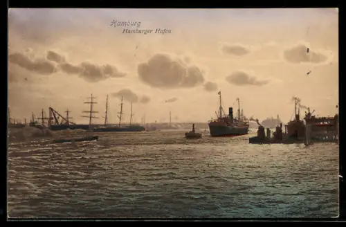 AK Hamburg, Hamburger Hafen