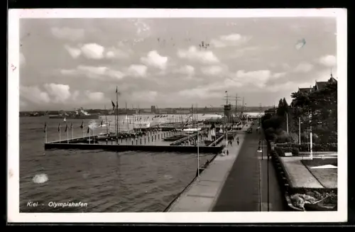 AK Kiel, Blick in den Olympiahafen