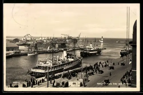 AK Malmö, Motiv fran inre hamnen