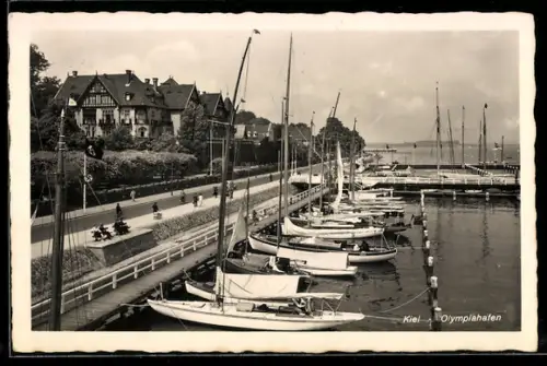 AK Kiel, Ankernde Boote im Olympiahafen