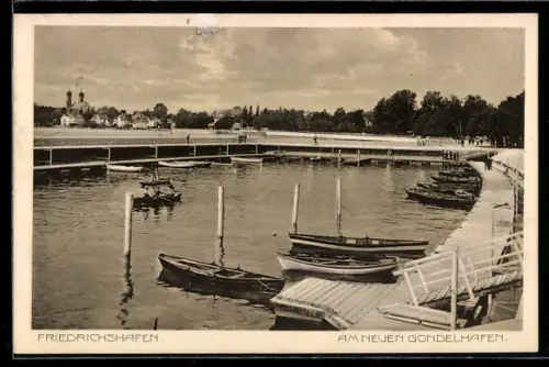 AK Friedrichshafen, Am Neuen Gondelhafen