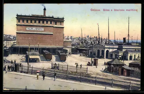 AK Genova, Silos e Stazione maritime