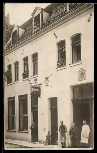 Foto-AK Nürnberg, Brauerei-Maschinen H. Bromig