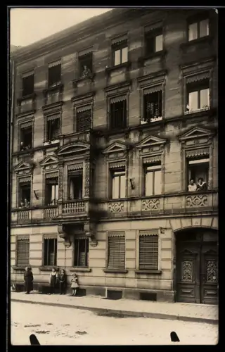 Foto-AK Fürth, Haus in der Theresienstrasse 24