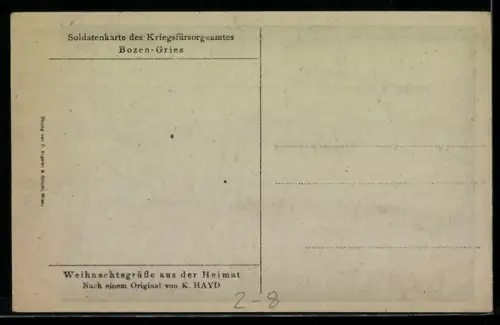 AK Soldaten lesen Feldpost