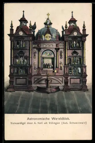 AK Astronomische Wereldklok, Kunstuhr