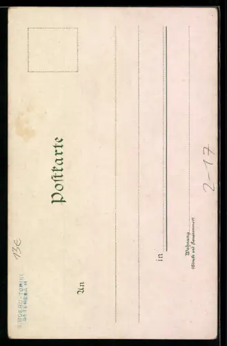 AK Postkutsche mit Passagieren