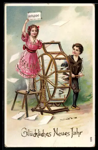 AK Kinder beim Lottospiel