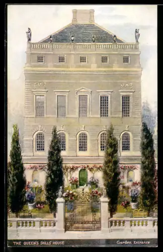 AK The Queen`s Dolls House, The Garden Entrance