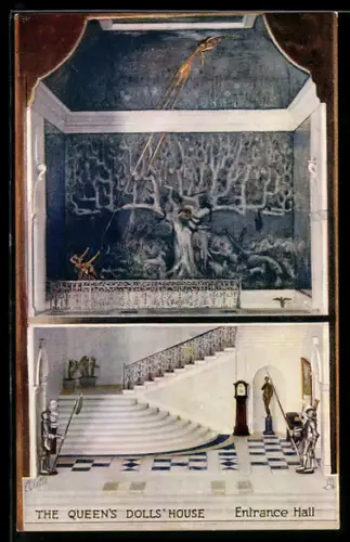 AK The Queen`s Dolls` House, Entrance Hall