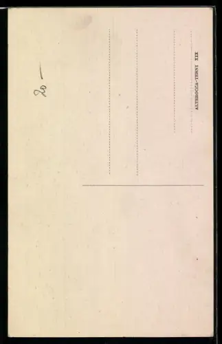 AK Kind telefoniert mit einem Engel