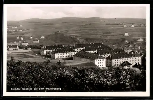 AK Siegen, Kaserne auf dem Wellersberg