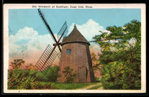 AK Eastham /Cape Cod, Mass., Old Windmill