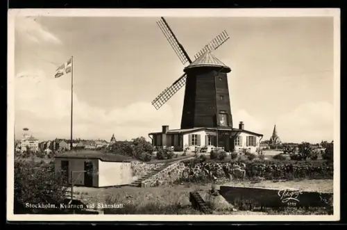 AK Stockholm, Kvarnen vid Skanstull, Windmühle