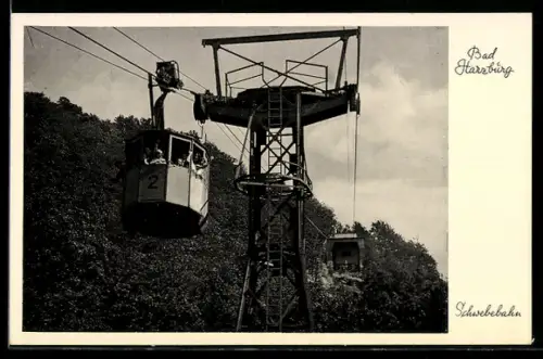 AK Bad Harzburg, Gondel der Schwebebahn