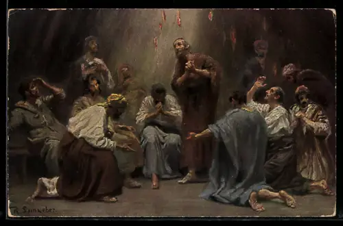 AK Descente du St. Esprit, der heilige Geist kommt