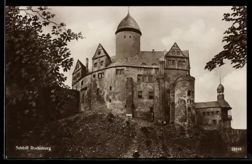 AK Schloss Rochsburg, Gebäudeansicht