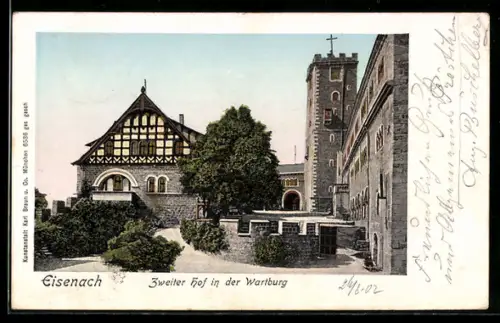 AK Eisenach, Wartburg, Zweiter Hof