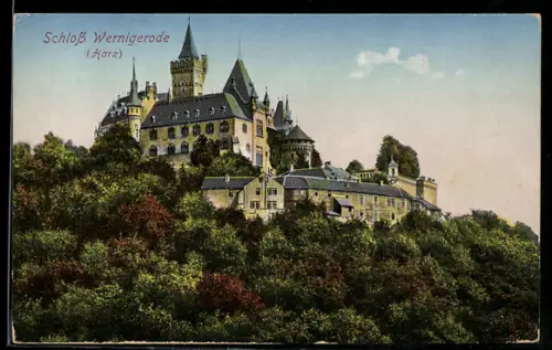 AK Wernigerode /Harz, Schloss Wernigerode