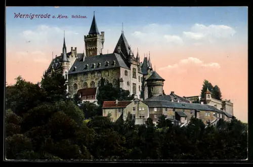 AK Wernigerode a. H., Das Schloss