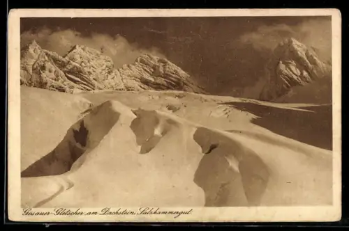 AK Salzkammergut, Gosauer Gletscher am Dachstein