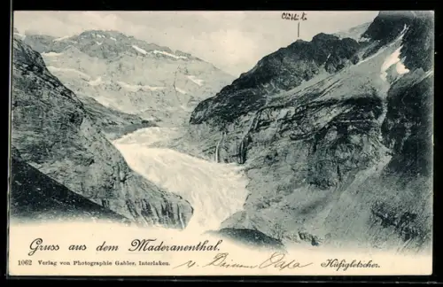 AK Maderamental, Blick auf den Hüfigletscher