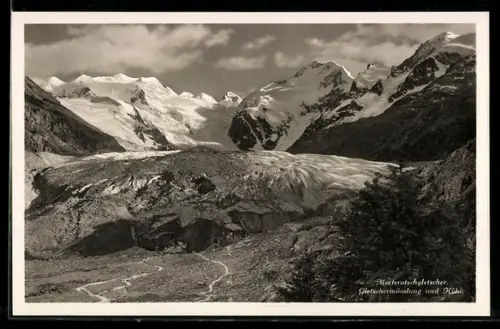 AK Morteratschgletscher, Gletschermündung und Höhle