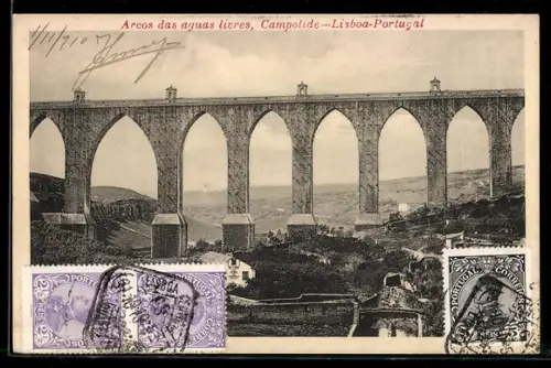 AK Lisboa, Portugal, Arcos das aguas livres