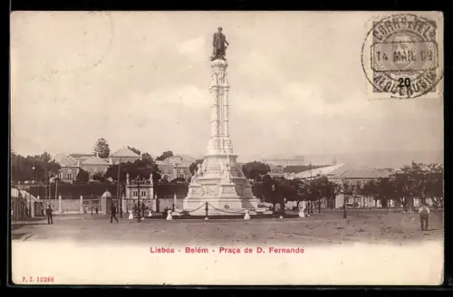 AK Lisboa, Belém, Praca de D. Fernando