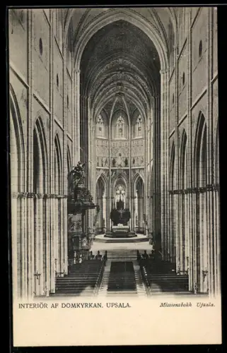AK Upsala, Domkyrkan, Interiör
