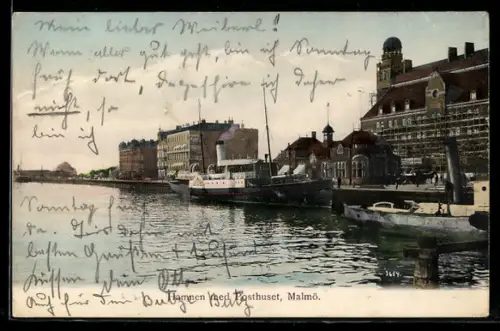 AK Malmö, Hamnen med Posthuset