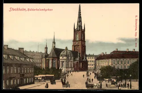 AK Stockholm, Riddarholmskyrkan, Panorama