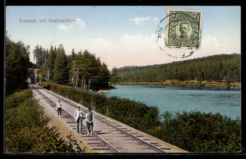 AK Grafversfors, Tunneln vid Grafversfors