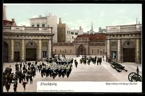 AK Stockholm, Högvakten vid Kongl. Slottet