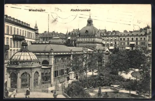 AK Wiesbaden, Kochbrunnen