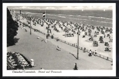 AK Travemünde, Strand und Promenade