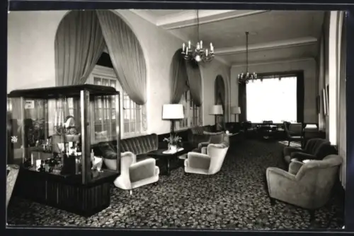 AK Travemünde, Kurhaus Innenansicht