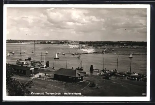 AK Travemünde, Hafeneinfahrt