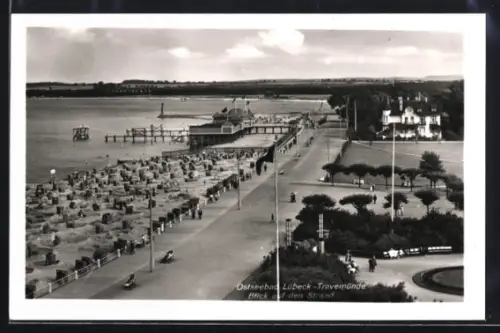AK Travemünde, Blick auf den Strand