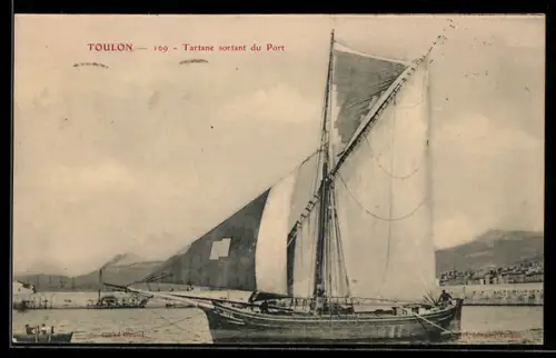 AK Toulon, Tartane sortant du Port