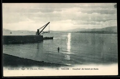 AK Toulon, Coucher de Soleil en Rade