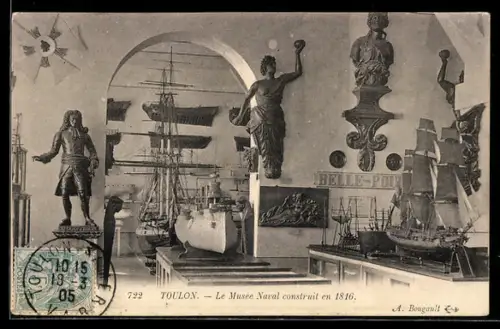 AK Toulon, Le Musée Naval construit en 1816