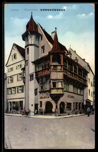 AK Colmar, Pfisterhaus et son architecture pittoresque