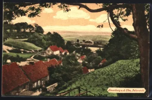 AK Lauenburg a. d. Elbe, Teilansicht