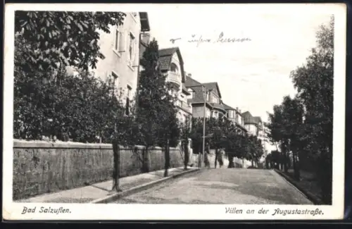 AK Bad Salzuflen, Villen an der Augustastrasse