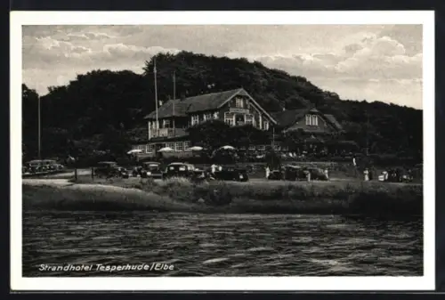 AK Tesperhude /Elbe, Strandhotel, Inh. Ernst Dommert
