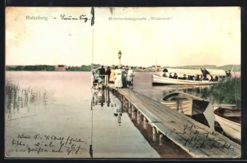 AK Ratzeburg, Motorbootanlegestelle Waldesruh